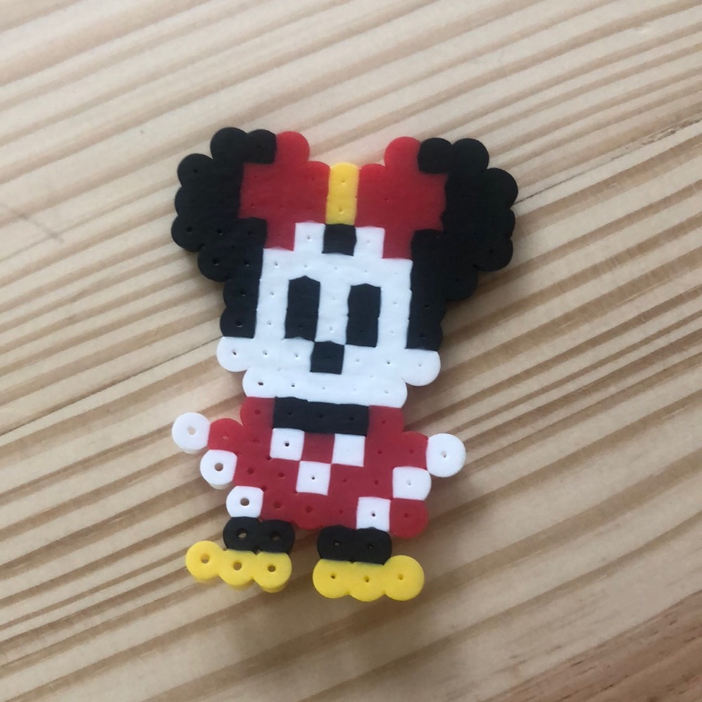 Perler Bead Minnie Mouse